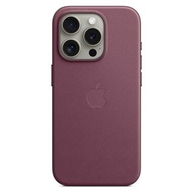 Чохол Epik FineWoven (AAA) with MagSafe Apple iPhone 15 Pro (6.1) Mulberry фото №1
