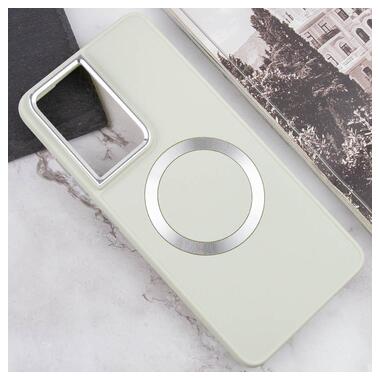 TPU чохол Epik Bonbon Metal Style with MagSafe Samsung Galaxy S24 Ultra Білий / White фото №4