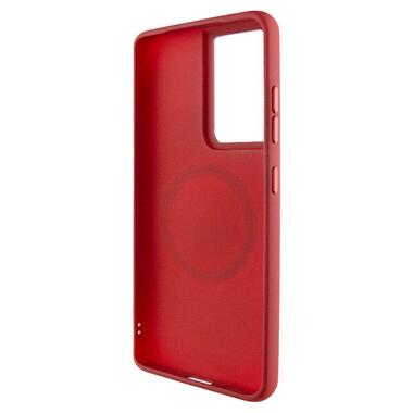 TPU чохол Epik Bonbon Metal Style with MagSafe Samsung Galaxy S24 Ultra Червоний / Red фото №3