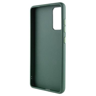 TPU чохол Epik Bonbon Metal Style with MagSafe Samsung Galaxy S24 Зелений / Army Green фото №3