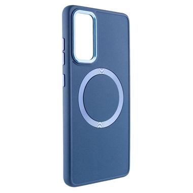 TPU чохол Epik Bonbon Metal Style with MagSafe Samsung Galaxy S24 Синій / Cosmos Blue фото №1