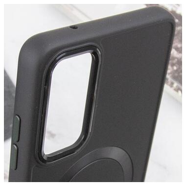 TPU чохол Epik Bonbon Metal Style with MagSafe Samsung Galaxy S24+ Чорний / Black фото №5
