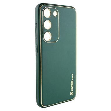 Шкіряний чохол Epik Xshield Samsung Galaxy S24+ Зелений / Army Green фото №2