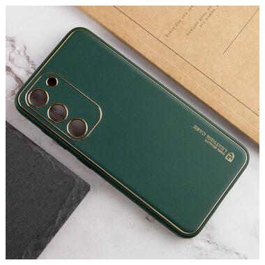 Шкіряний чохол Epik Xshield Samsung Galaxy S24+ Зелений / Army Green фото №4