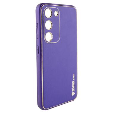 Шкіряний чохол Epik Xshield Samsung Galaxy S24+ Фіолетовий / Ultra Violet фото №2