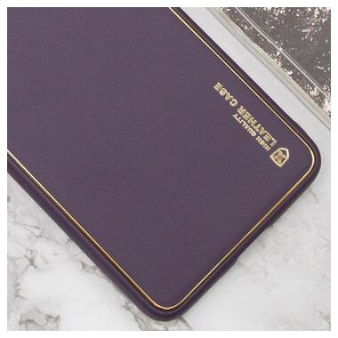 Шкіряний чохол Epik Xshield Xiaomi 14 Pro Фіолетовий / Dark Purple фото №2