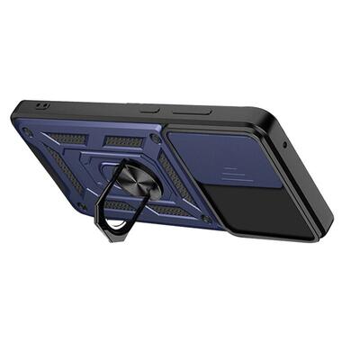 Ударостійкий чохол Epik Camshield Serge Ring Xiaomi Poco X6 / Note 13 Pro 5G Синій фото №3