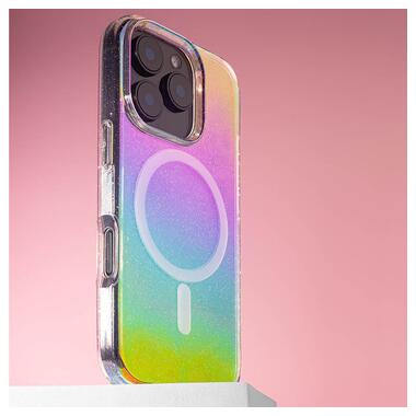 Чехол Epik TPU Galaxy Sparkle (MagFit) Apple iPhone 16 Pro (6.3) Chroma+Glitter фото №3