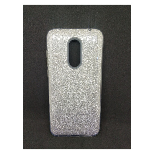 Чохол із блискітками Shine Xiaomi Redmi 5 Plus Сріблястий фото №1