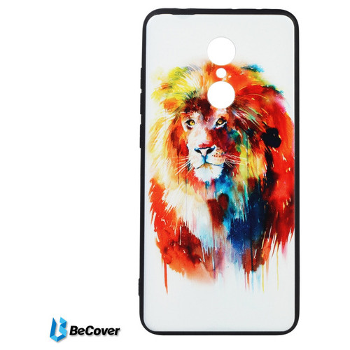 Панель 3D Print BeCover Xiaomi Redmi 5 Color Lion (702039) фото №1