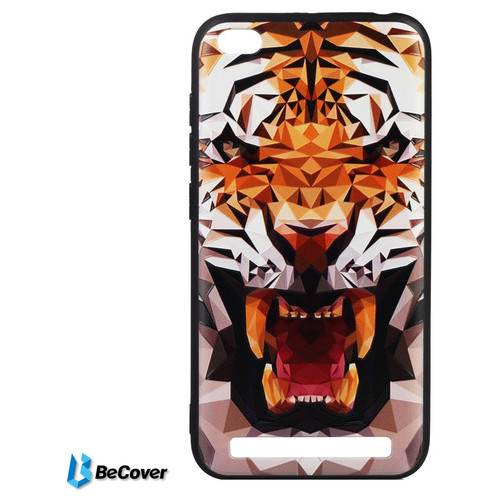 Панель 3D Print BeCover Xiaomi Redmi 5a Tiger (702067) фото №1