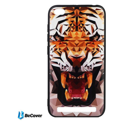 Панель 3D Print BeCover Xiaomi Redmi 5a Tiger (702067) фото №6