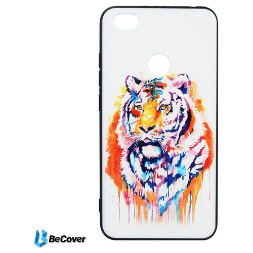 Панель 3D Print BeCover Xiaomi Redmi Note 5A Color Tiger (702141) фото №1
