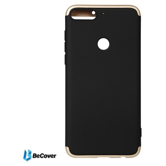 Панель Super-protect Series BeCover Huawei Y7 Prime 2018 Black-Gold (702250) фото №8