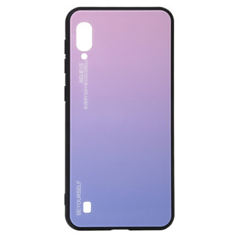 Панель Gradient Glass BeCover Samsung Galaxy M10 2019 SM-M105 Pink-Purple (703870) фото №10
