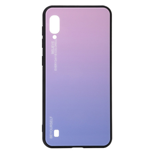 Панель Gradient Glass BeCover Samsung Galaxy M10 2019 SM-M105 Pink-Purple (703870) фото №9