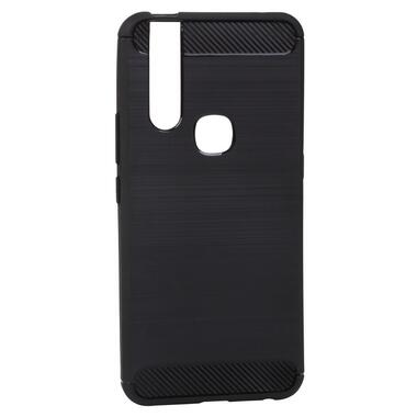 Панель Carbon Series BeCover для Vivo V15 Black (704029) фото №1