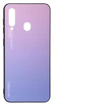 Панель Gradient Glass BeCover Samsung Galaxy A20s 2019 SM-A207 Pink-Purple (704431) фото №11