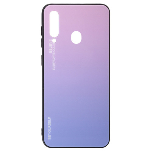 Панель Gradient Glass BeCover Samsung Galaxy A20s 2019 SM-A207 Pink-Purple (704431) фото №1