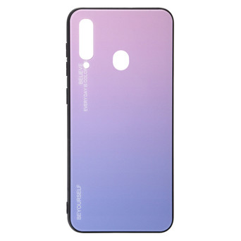 Панель Gradient Glass BeCover Samsung Galaxy A20s 2019 SM-A207 Pink-Purple (704431) фото №2