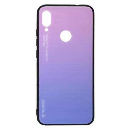 Чохол BeCover Gradient Glass Xiaomi Redmi 7 Pink-Purple (703594) фото №1