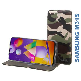 Чохол-книжка BeCover Exclusive Samsung Galaxy M31s SM-M317 Camouflage (705266) фото №1
