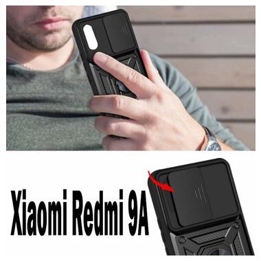 Панель Military BeCover для Xiaomi Redmi 9A Black (705574) фото №6