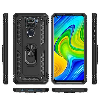 Панель Military BeCover для Xiaomi Redmi Note 9 / 10X Black (705582) фото №2