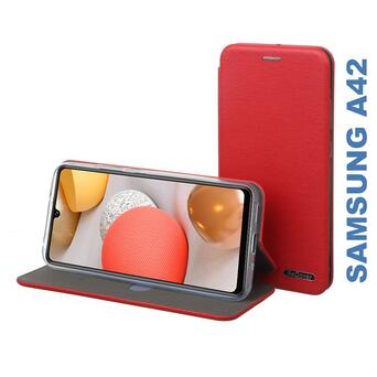 Чохол-книжка BeCover Exclusive для Samsung Galaxy A42 SM-A426 Burgundy Red (705743) фото №1