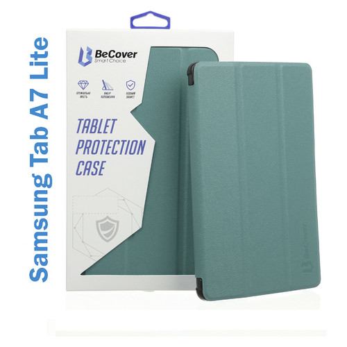 Чохол-книжка BeCover Smart Case для Samsung Galaxy Tab A7 Lite SM-T220 / SM-T225 Dark Green (706457) фото №4