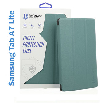 Чохол-книжка BeCover Smart Case для Samsung Galaxy Tab A7 Lite SM-T220 / SM-T225 Dark Green (706457) фото №3