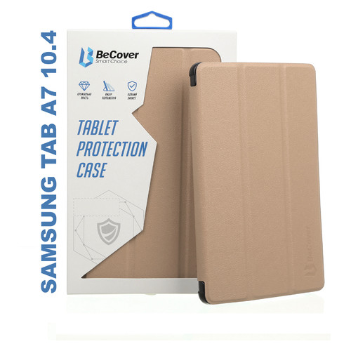 Чохол-книжка Flexible TPU Mate BeCover для Samsung Galaxy Tab A7 Lite SM-T220 / SM-T225 Gold (706476) фото №4