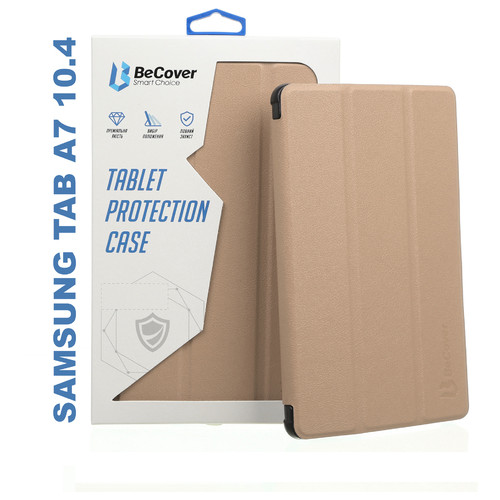 Чохол-книжка Flexible TPU Mate BeCover для Samsung Galaxy Tab A7 Lite SM-T220 / SM-T225 Gold (706476) фото №2