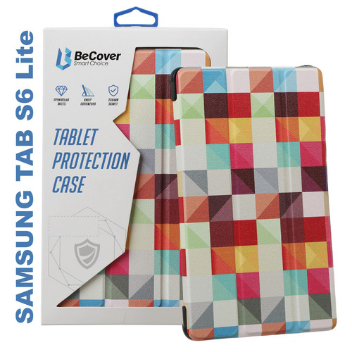 Чохол-книжка BeCover Smart Case для Samsung Galaxy Tab S6 Lite 10.4 P610/P615 Square (706605) фото №4