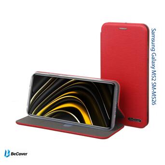 Чохол-книжка BeCover Exclusive для Samsung Galaxy M52 SM-M526 Burgundy Red (707047) фото №1