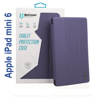 Чохол-книжка Tri Fold Hard BeCover для Apple iPad mini 6 2021 Purple (706858) фото №11
