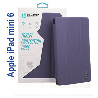 Чохол-книжка Tri Fold Hard BeCover для Apple iPad mini 6 2021 Purple (706858) фото №4