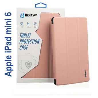 Чохол-книжка Tri Fold Hard BeCover для Apple iPad mini 6 2021 Rose Gold (706859) фото №11