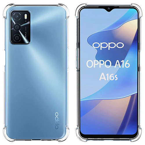 Панель Anti-Shock BeCover для Oppo A16 / A16s Clear (707343) фото №7