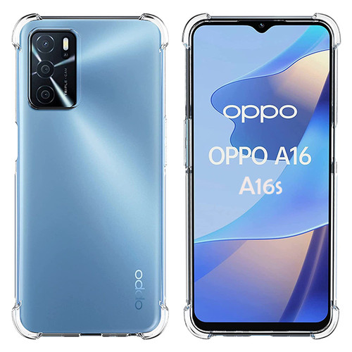 Панель Anti-Shock BeCover для Oppo A16 / A16s Clear (707343) фото №3