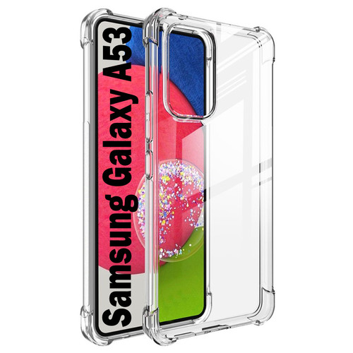 Панель Anti-Shock BeCover Samsung Galaxy A53 SM-A536 Clear (707502) фото №7