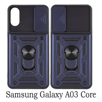 Панель Military BeCover для Samsung Galaxy A03 Core SM-A032 Blue (707363) фото №12