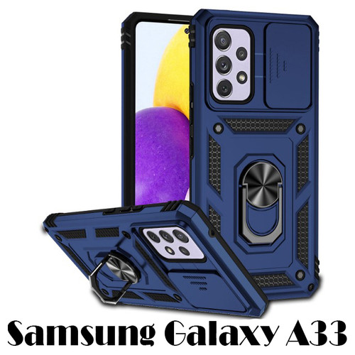Панель Military BeCover для Samsung Galaxy A33 SM-A336 Blue (707384) фото №4