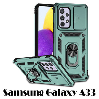 Панель Military BeCover для Samsung Galaxy A33 SM-A336 Dark Green (707386) фото №7