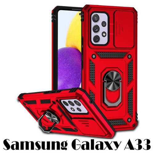 Панель Military BeCover для Samsung Galaxy A33 SM-A336 Red (707385) фото №6