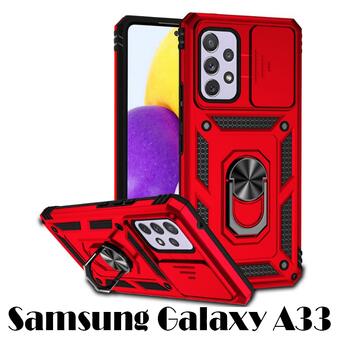 Панель Military BeCover для Samsung Galaxy A33 SM-A336 Red (707385) фото №2