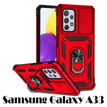 Панель Military BeCover для Samsung Galaxy A33 SM-A336 Red (707385) фото №7