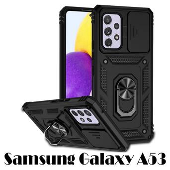 Панель Military BeCover для Samsung Galaxy A53 SM-A536 Black (707377) фото №2