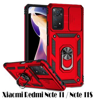 Панель Military BeCover для Xiaomi Redmi Note 11 / Note 11S Red (707415) фото №3