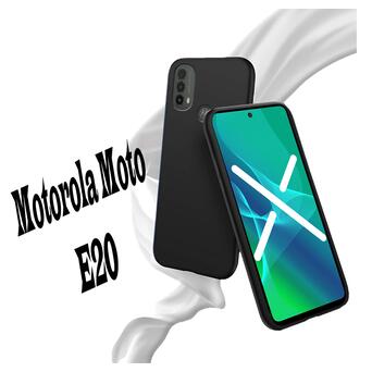 Силіконовий чохол BeCover для Motorola Moto E20 Black (707612) фото №1